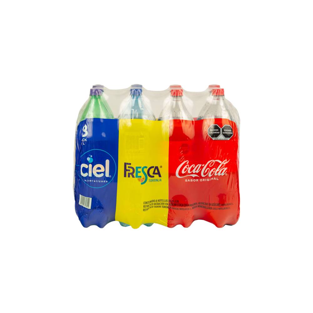 Coca-cola refresco surtido (pack 8 x 2 l)