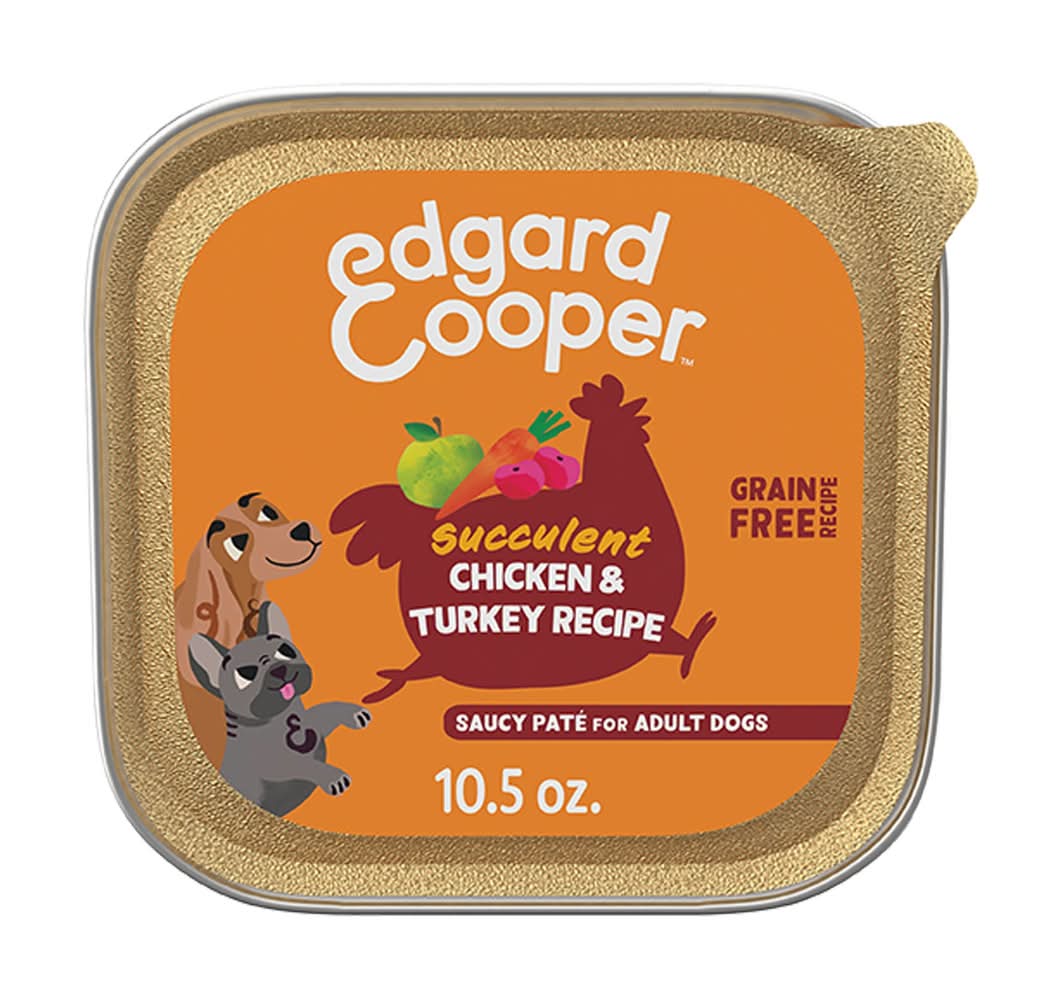 Edgard & Cooper Succulent Chicken & Turkey Adult Wet Dog Food - Grain Free (Flavor: Chicken & Turkey, Size: 10.5 Oz)