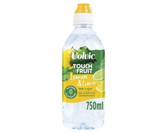 Volvic Touch of Fruit Low Sugar Lemon & Lime Natural Flavoured Water 750ml