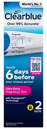 Clearblue Ultra Early Pregnancy Test (2 pack)