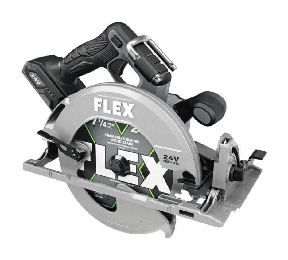 Flex 24-volt 7-1/4-in Brushless Cordless Circular saw (Battery Not Included and Charger Not Included)