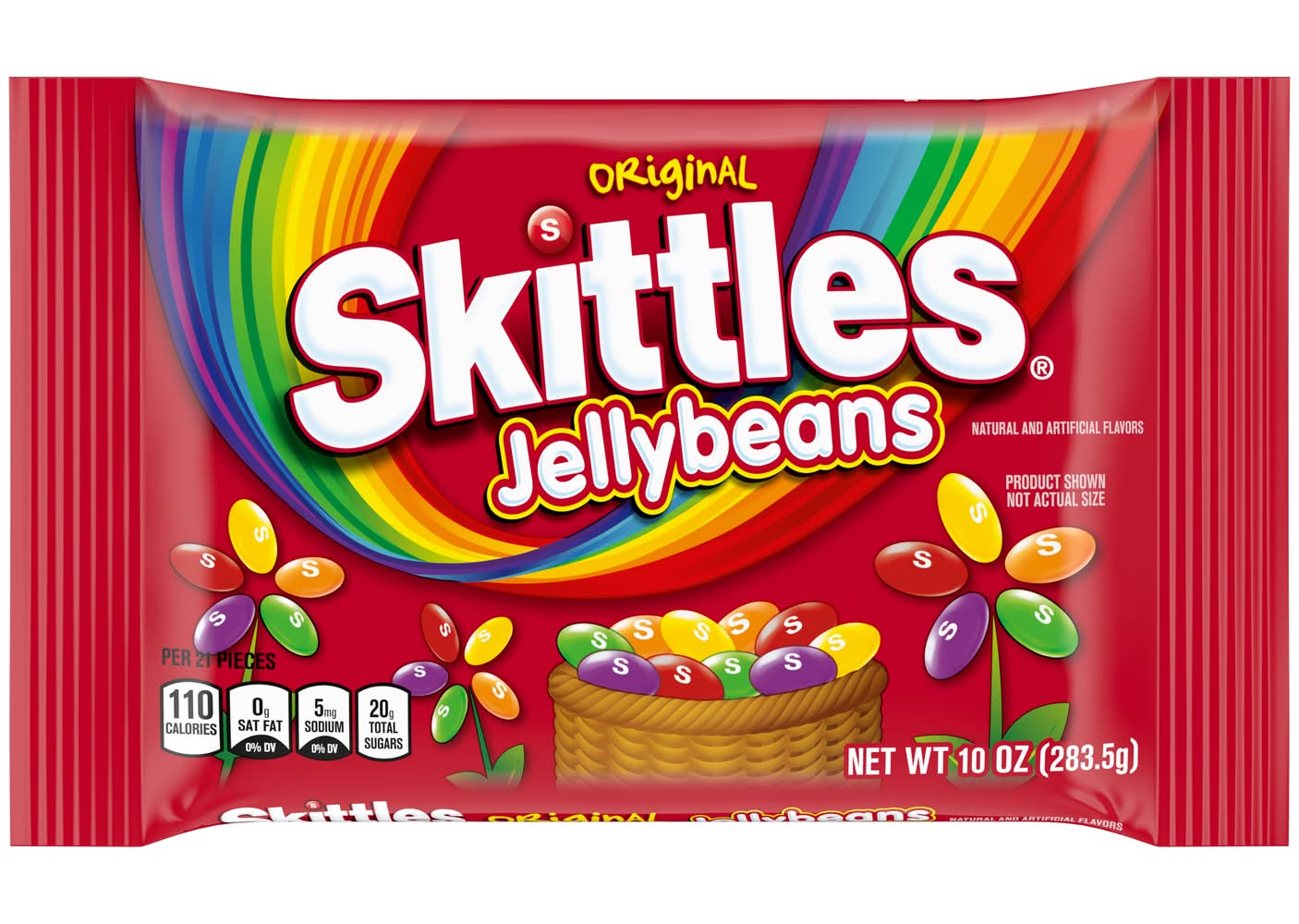 Skittles Original Jelly Beans Easter Candy (10 oz)