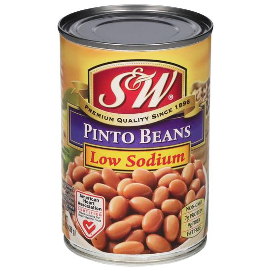S&W Pinto Beans Low Sodium