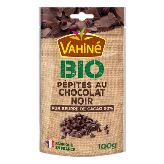 Vahiné - Pépites au chocolat noir bio
