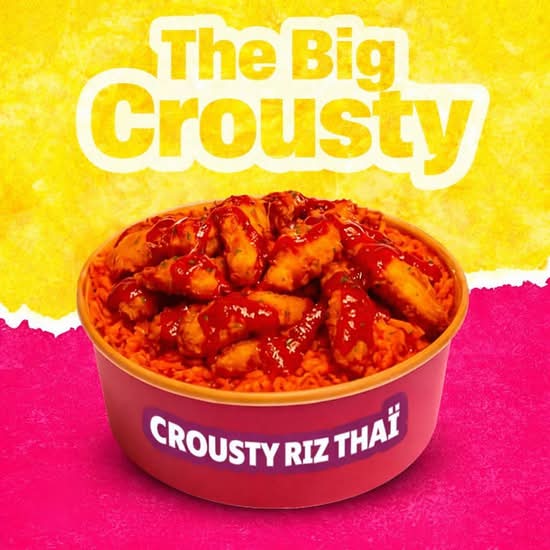 The Crousty Riz Thaï Taille XL 🍘🇹🇭
