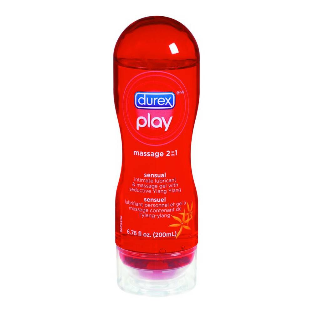 Durex Massage 2-in-1 Lube & Massage Gel With Ylang Ylang (200 ml)