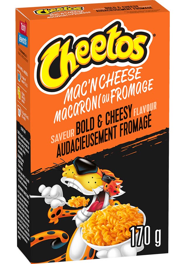 Cheetos Mac'n Cheese Macaroni, Bold & Cheesy (170 g)