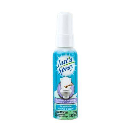 Just'A Spray Toilet Odor Eliminator, Ocean Mist (55 ml)