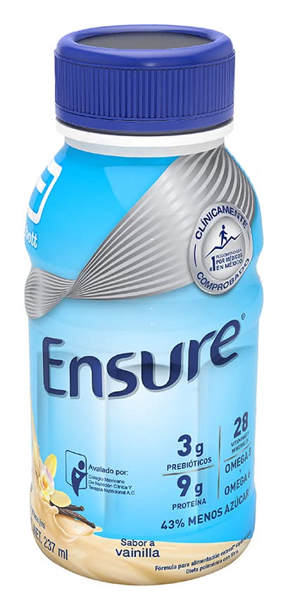 Ensure · Suplemento nutricional líquido para adultos, vainilla (237 ml)