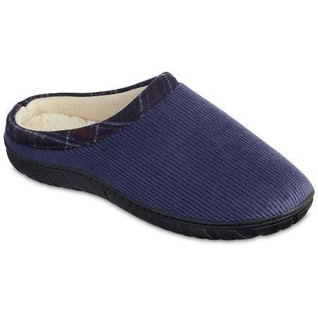 Totes Hoodback Slippers, Male, X-Large , Navy