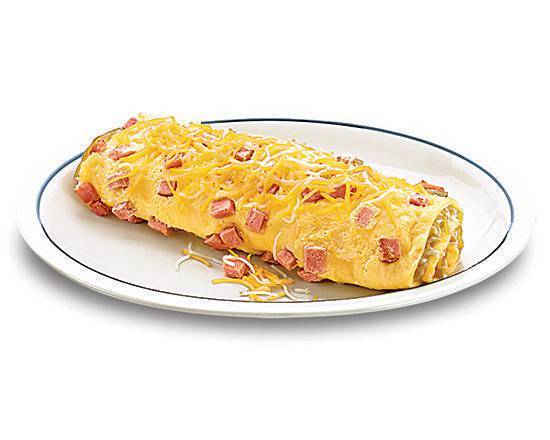 Hearty Ham & Cheese Omelette
