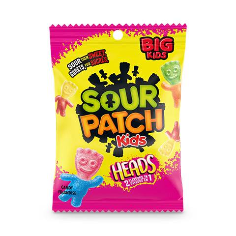 Sour Patch Kids Big Heads Chewy Candy (assorted)