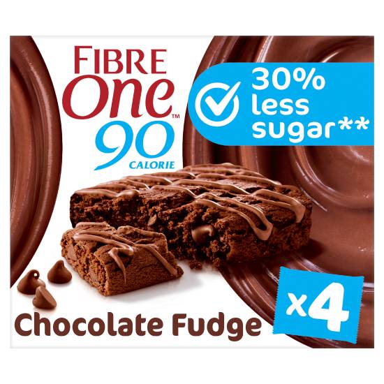 Fibre One Chocolate Fudge, Brownies (4 pack)