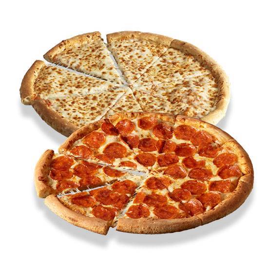 Dos Pizzas Grandes de 1 Ingrediente