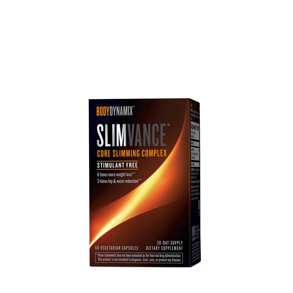 Slimvance® Core Slimming Complex Stimulant Free - 60 Capsules (30 Servings)
