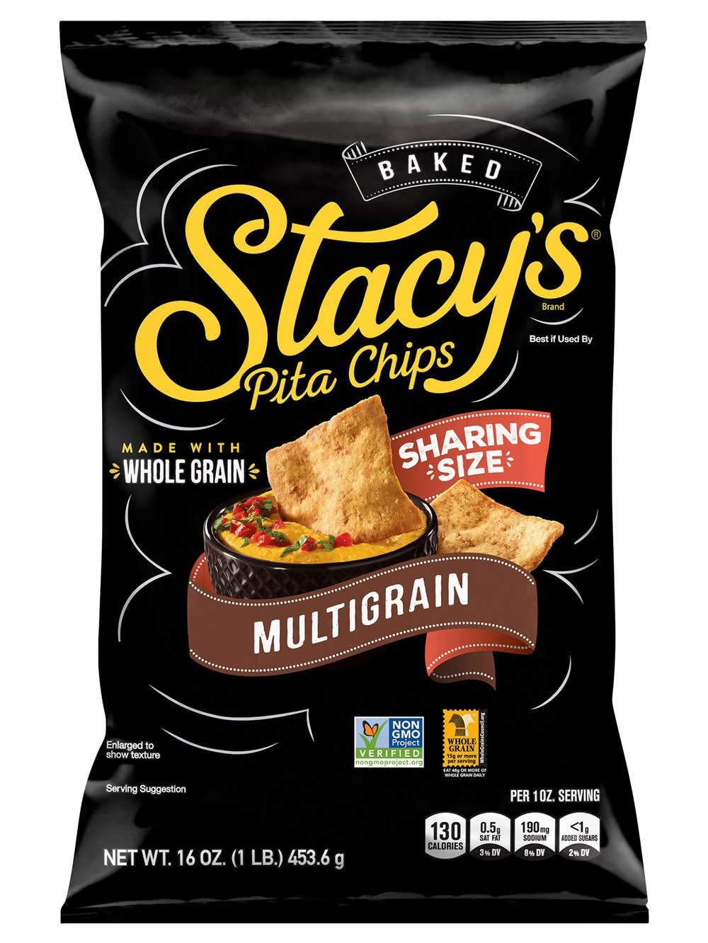 Stacy's Baked Pita Chips, Multigrain (16 oz)