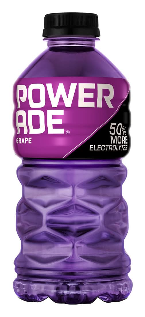 Powerade Grape Electrolyte Sports Drink 28 Fl Oz