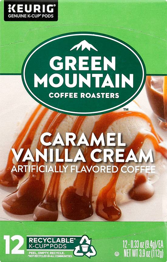 Green Mountain Coffee Roasters Caramel Vanilla Cream Coffee (3.9 oz)