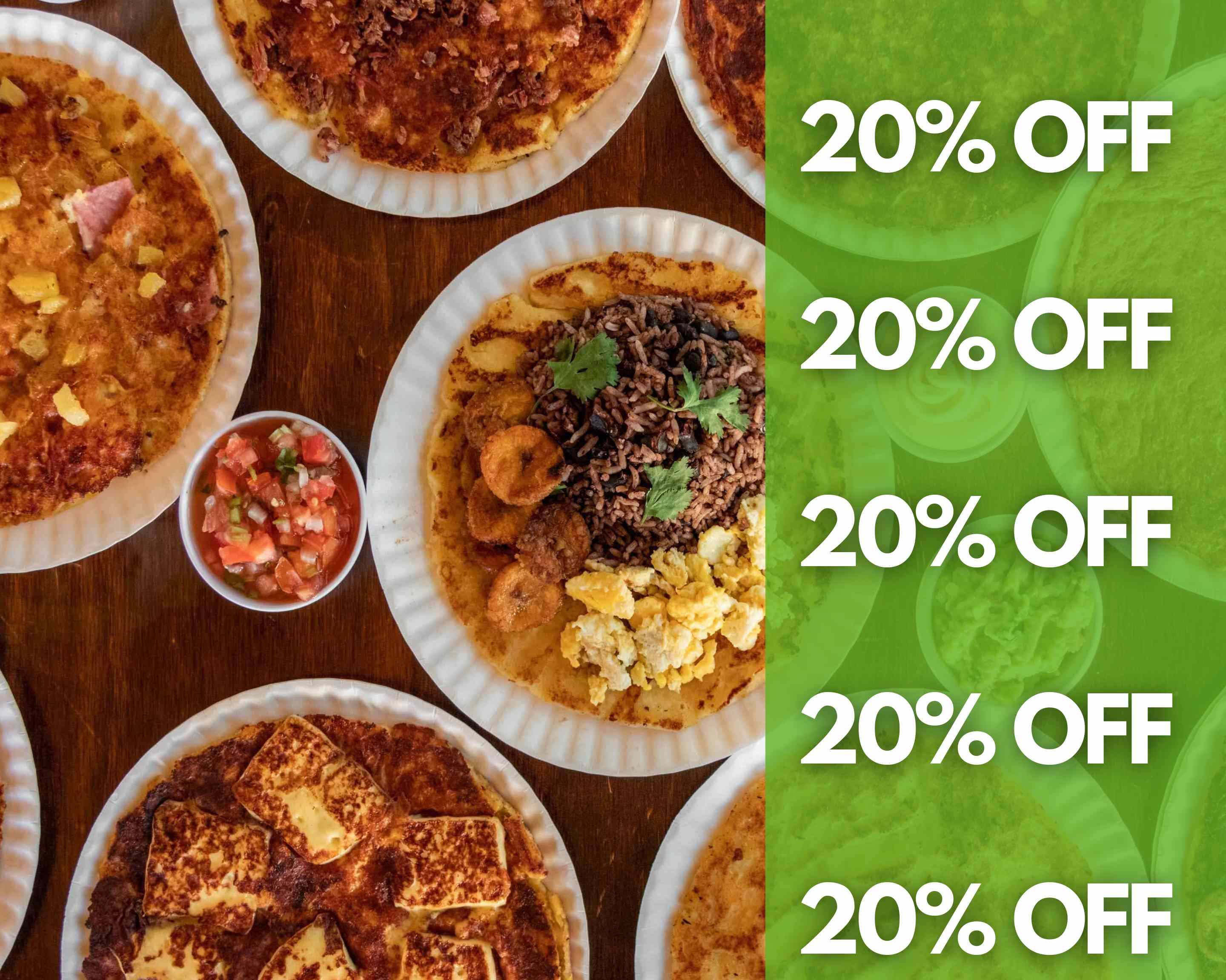 Tortillas de Queso QuesonticasEscazú a domicilio en Heredia Menú y