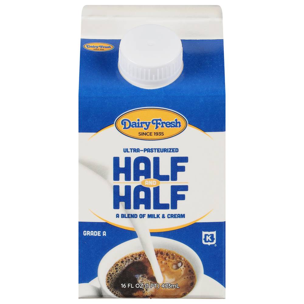 Dairy Fresh Ultra-Pasteurized Half & Half (473 ml)