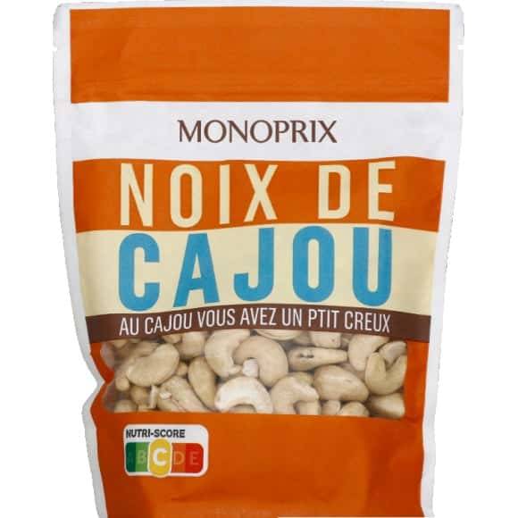 Monoprix Noix De Cajou Le Paquet De 200G