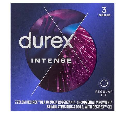 Durex Intense Prezerwatywy (3 szt.)