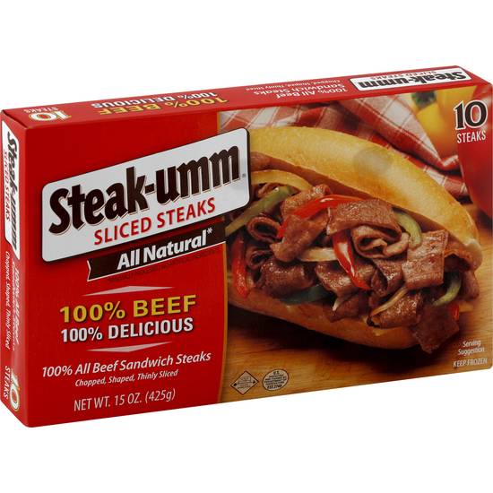 Steak-Umm Sliced Sandwich Steaks (10 ct)