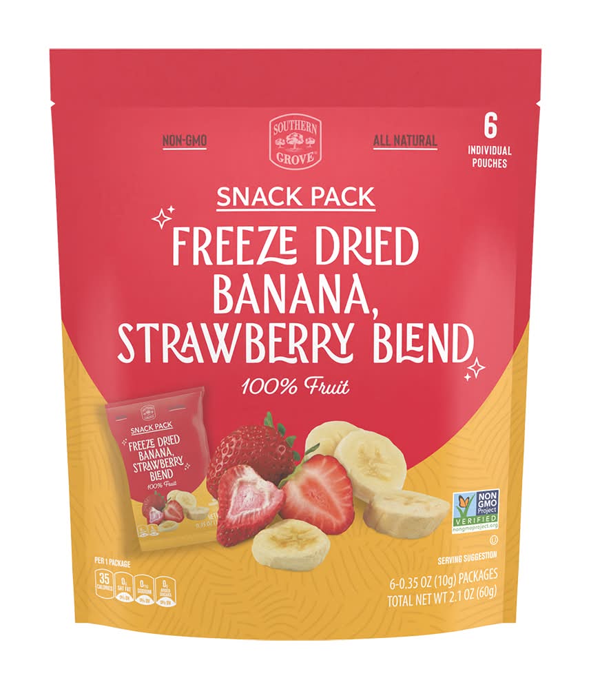 Simply Nature Banana Strawberry Freeze Dried Fruit
