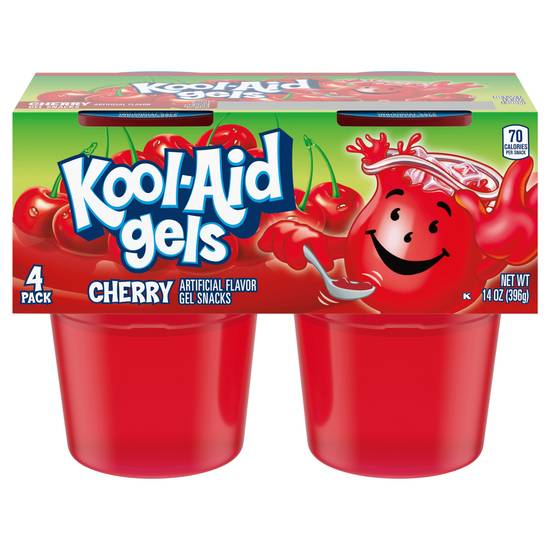 Kool-Aid Cherry Gel Snacks (4 ct)