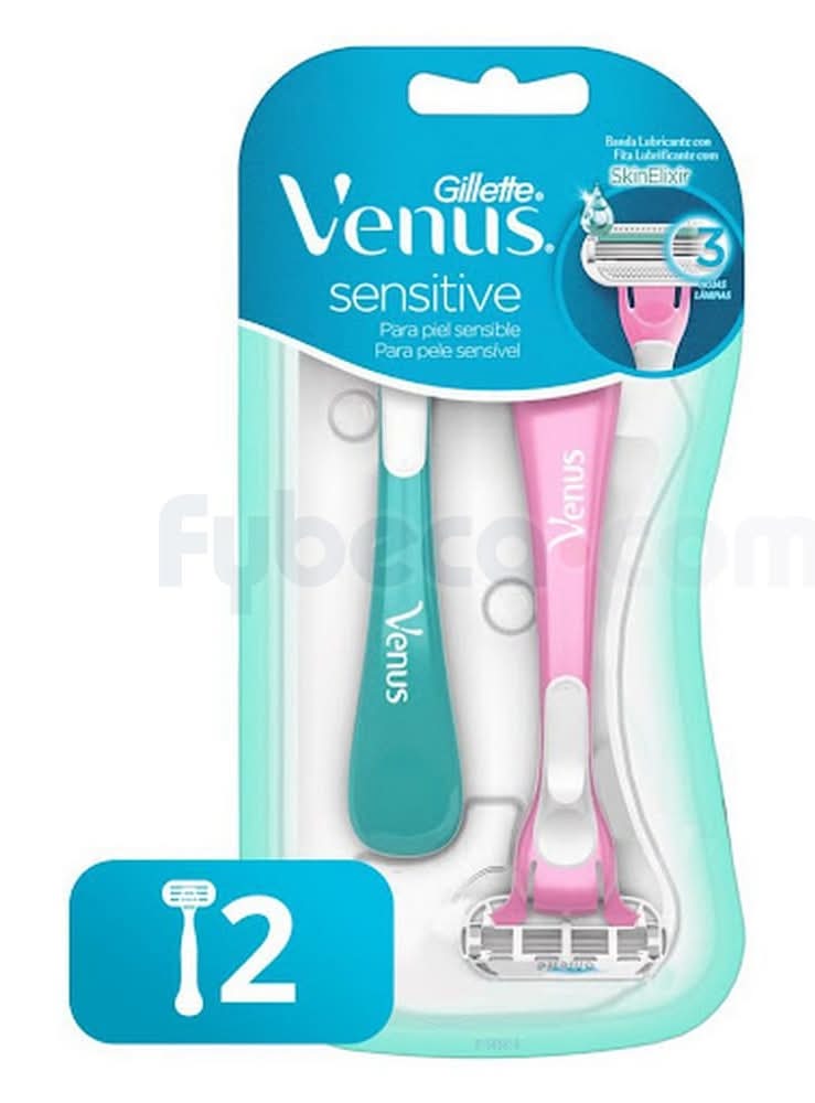 Depilacion Desechable Gillette Venus Sensitive X 2