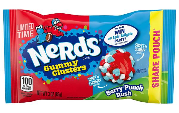 Nerds Gummy Clusters Berry Punch Rush 3oz