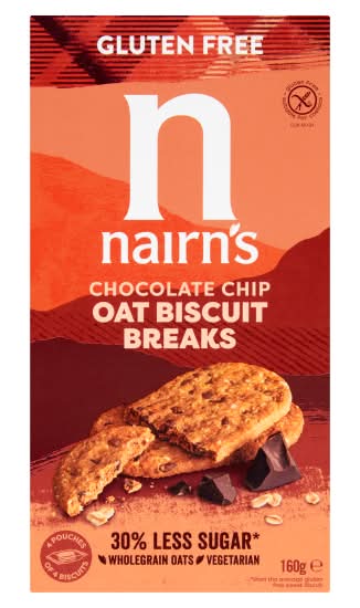Nairn's Chocolate Chip Oat Biscuit (160g)
