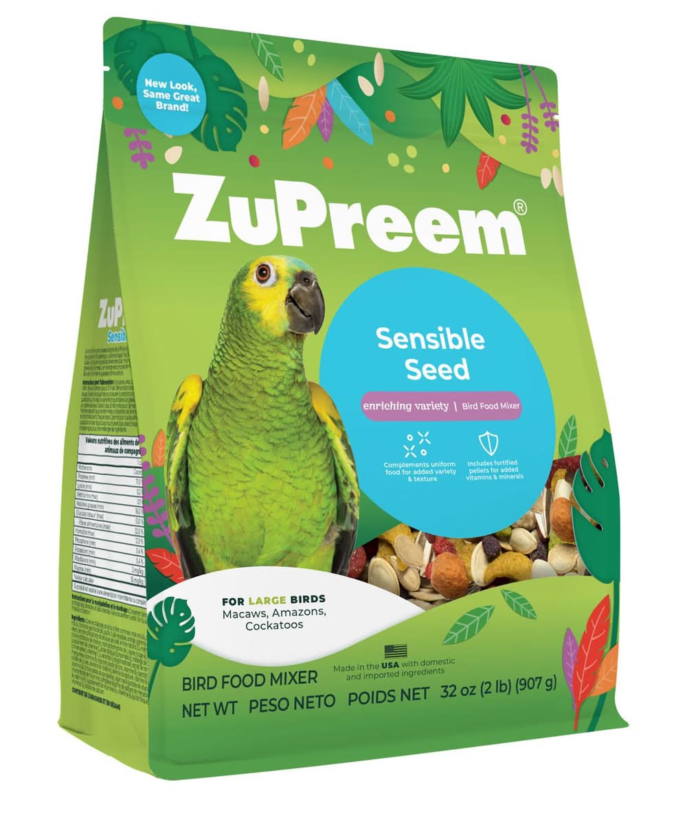 ZuPreem Sensible Seed Large Bird Food, 2 lb