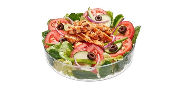 Sweet Onion Chicken Teriyaki (Regular Salad)