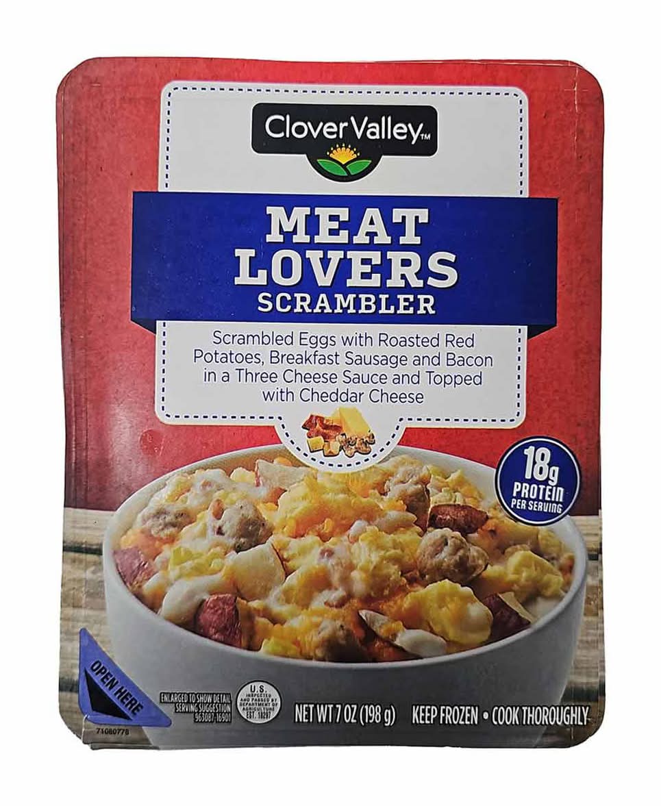Clover Valley Meat Lovers Scrambler (7 oz)