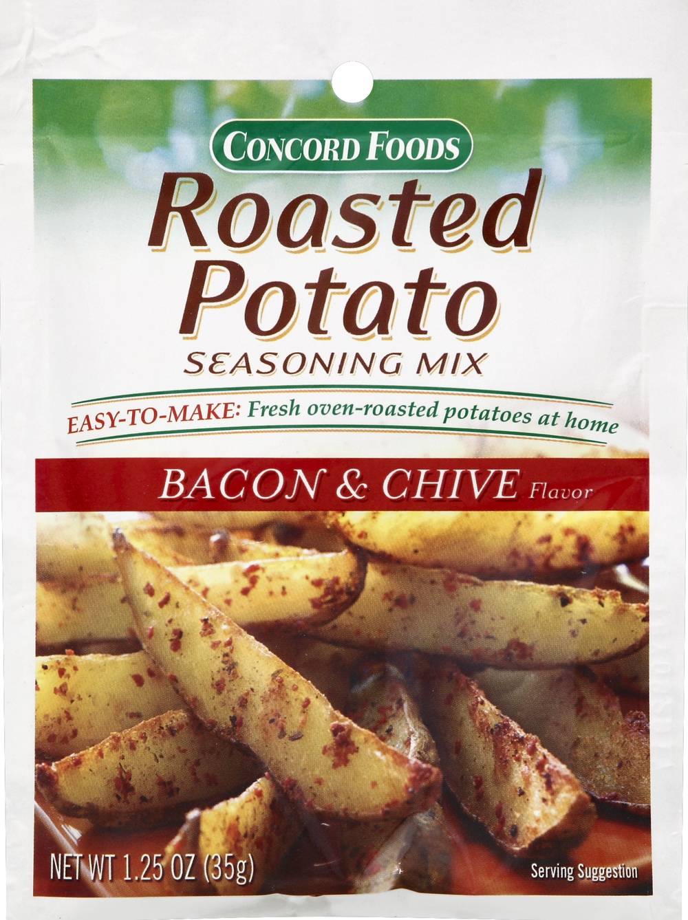 Concord Foods Roasted Potato Bacon & Chive Seasoning Mix (1.25 oz)