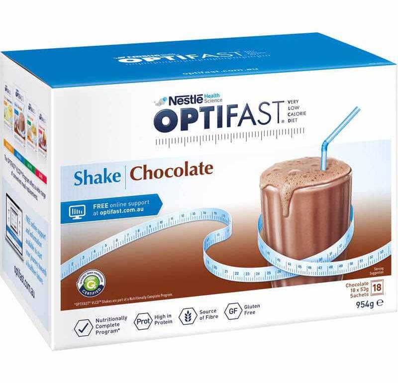Optifast VLCD Chocolate Shake 18pk