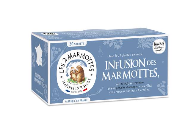 Les 2 Marmottes - Infusion (30 pièces)