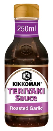 Kikkoman Teriyaki Sauce With Roasted Garlic (250ml)