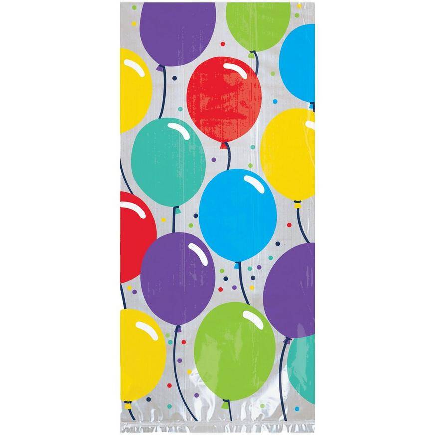 Party City Birthday Balloon Treat Bags (16 ct)(multicolor)