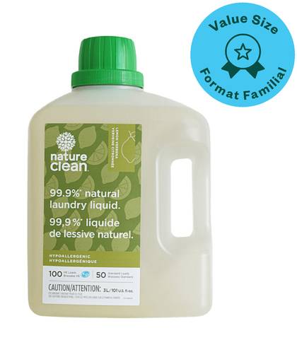 Nature Clean Lemon Verbena Liquid Laundry Detergent (3 L)