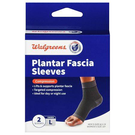 Walgreens Plantar Fascia Sleeves Large (2 ct)