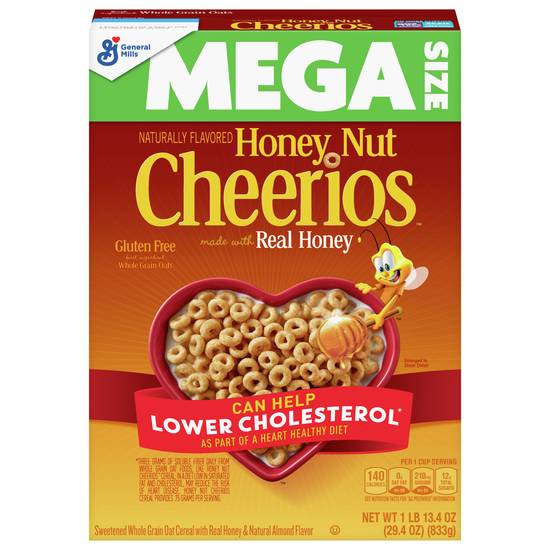 Cheerios Heart Healthy Cereal With Real Honey (honey nut)