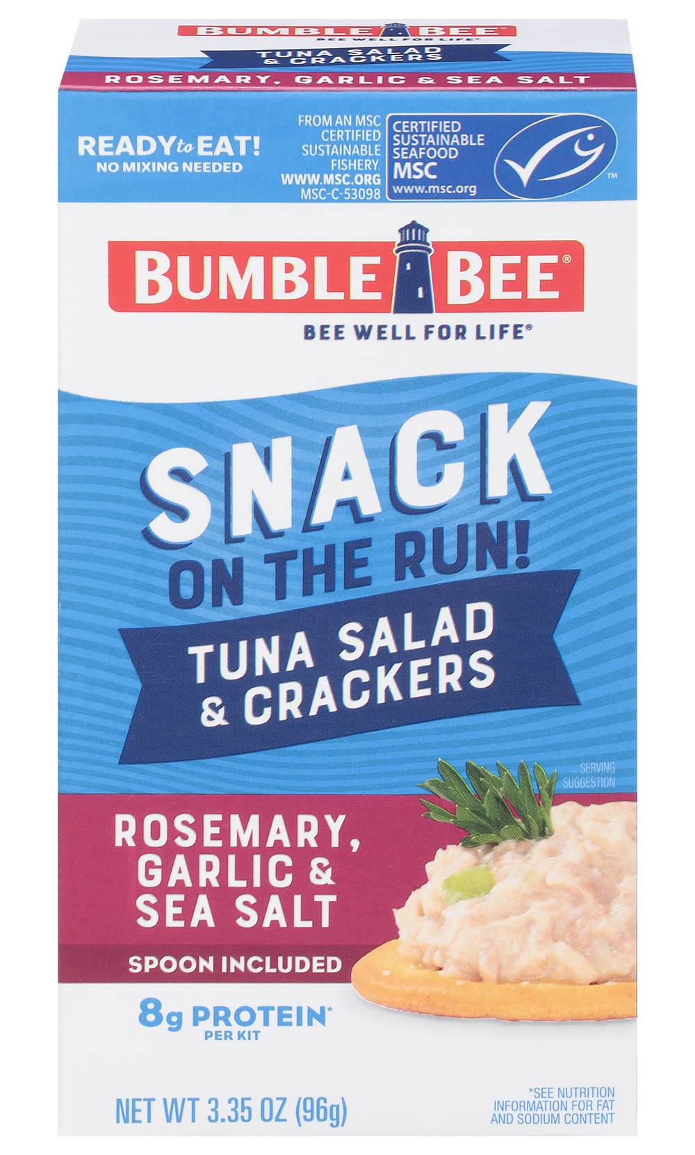 Bumble Bee Rosemary Garlic & Sea Salt Tuna Salad Kit (3.4 oz)