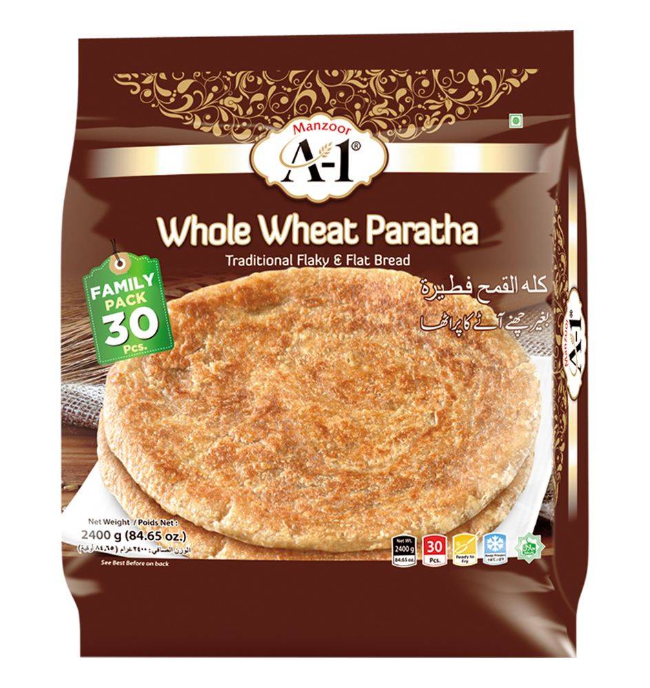 A1 Bakery Frozen Whole Wheat Paratha Delivery Near Me Order Online