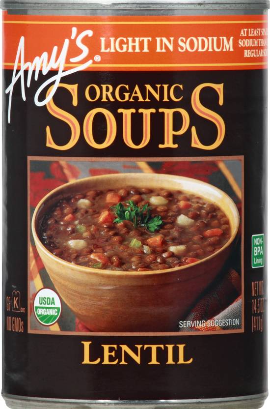 Amy's Organic Lentil Soups