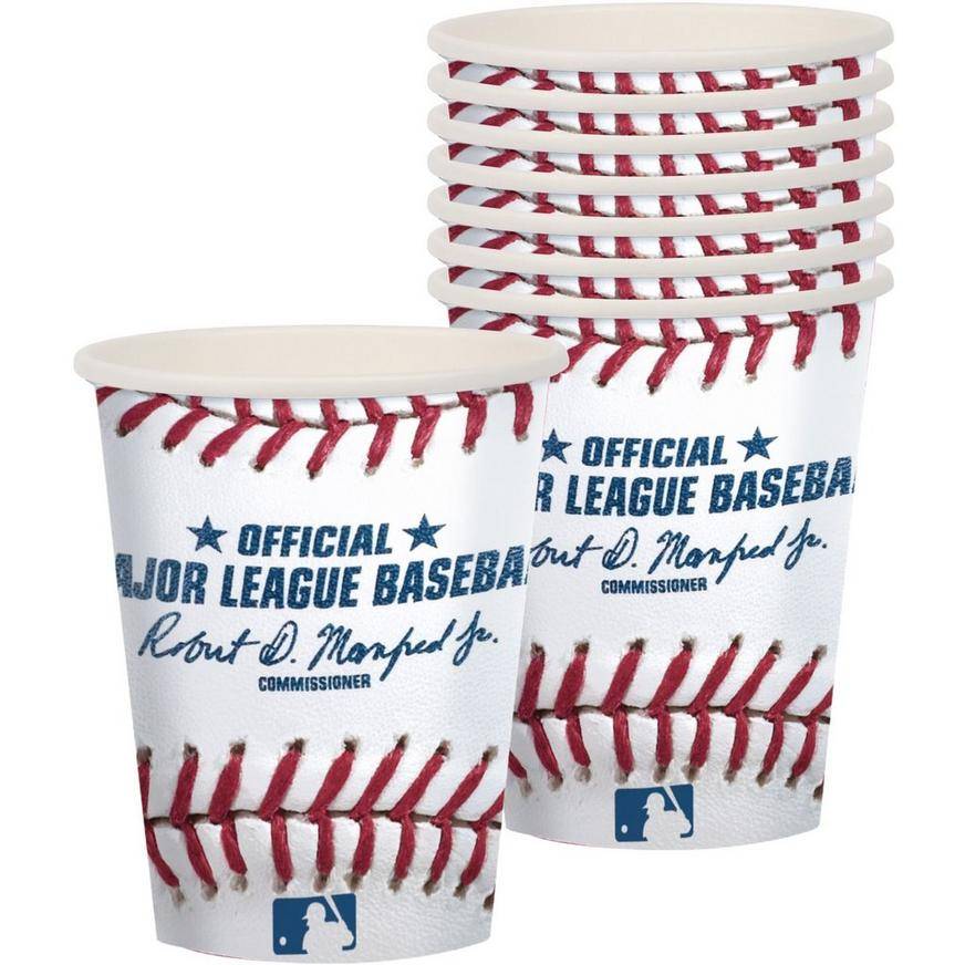 Party City Mlb Baseball Paper Cups