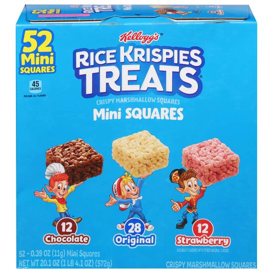 Kellogg's Rice Krispies Treats Marshmallow Mini-Squares (52 ct) (chocolate-strawberry)