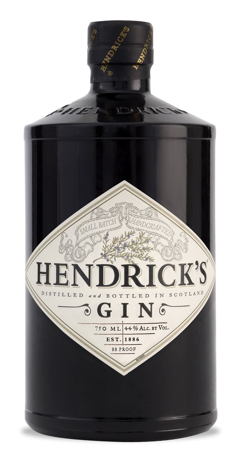 Hendrick's Small Batch Handcrafted Gin (750 ml)