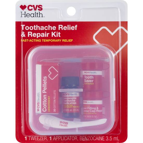 CVS Health Toothache Relief and Repair Kit